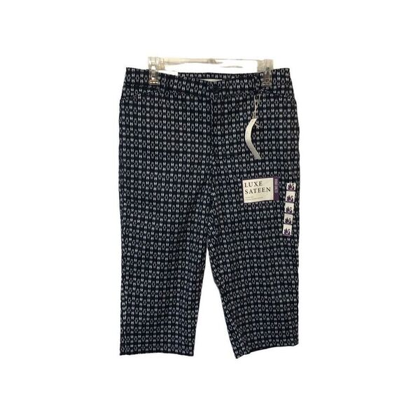 Gloria Vanderbilt Luxe Sateen Slim Leg Ultra Sleek Khaki Unltd Size 10 Stretch N - Picture 1 of 4